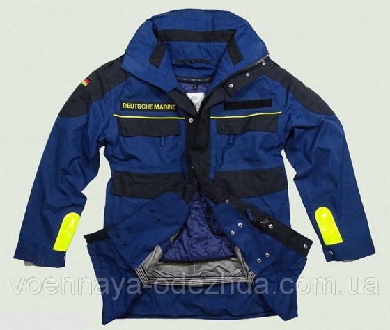 Военная одежда:Куртка  синяя ВМС Бундесвера с подстежкой.Только оптом
