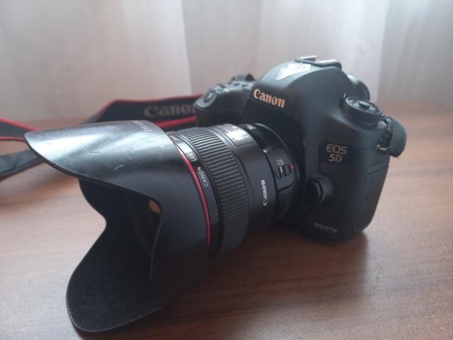 Фотоаппарат Canon 5d m3 + Объектив Canon EF 24mm f/1,4L II USM