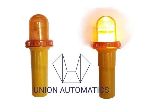 Сигнальная лампа, фонарик маячок, лампа с автономным питание, проблесковый фонарь