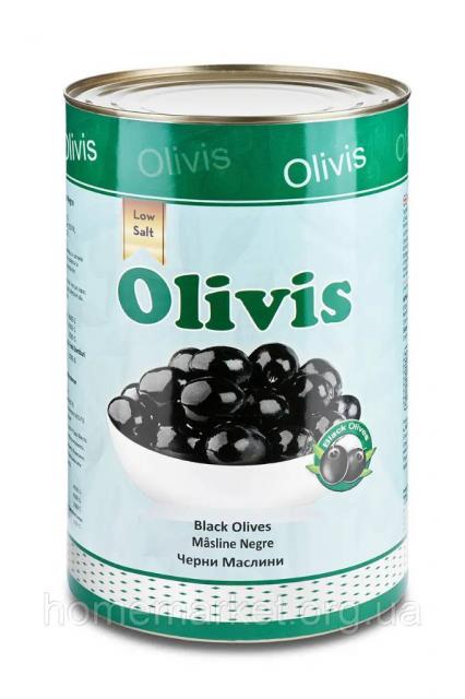 Оливки/маслини черные Olivis без косточки