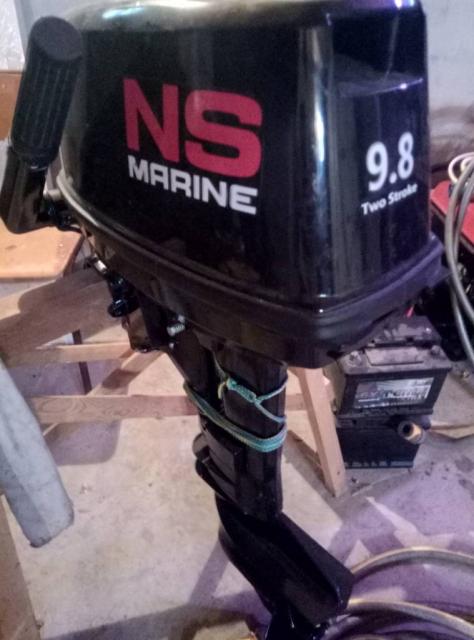 Продаю подвесной лодочный мотор Nissan Marine NS 9.8
