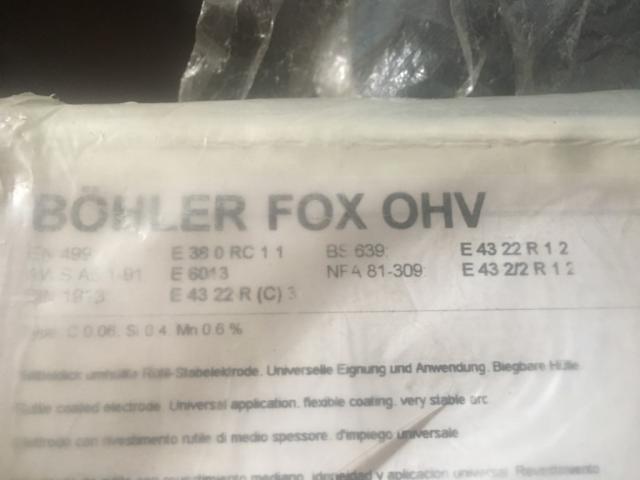 Електроды Fox OHV d 3,2 mm