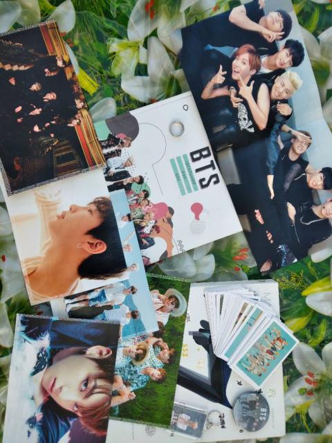 Колекція Альбом + диск + книга + плакати + картки + каблучка  BTS