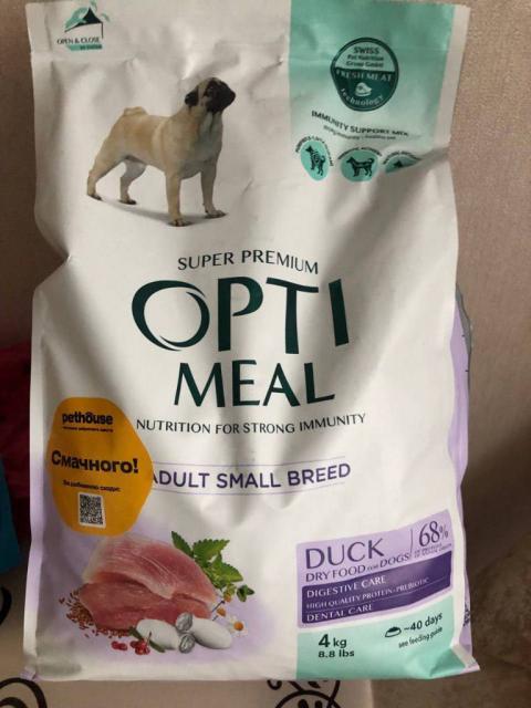 Продам корм для собак Opti meal