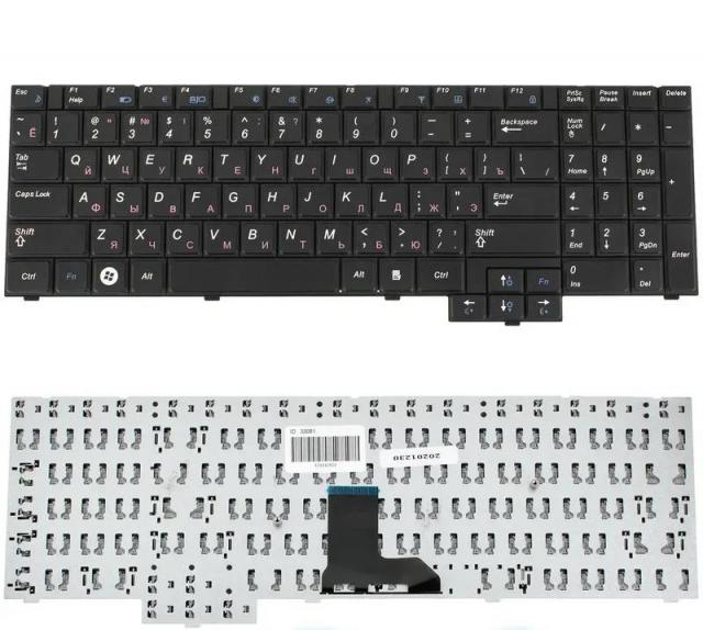 Клавіатура для ноутбука SAMSUNG (E352, E452, P580, R519, R523, R525, R528, R530, R538, R540, R620, RV508