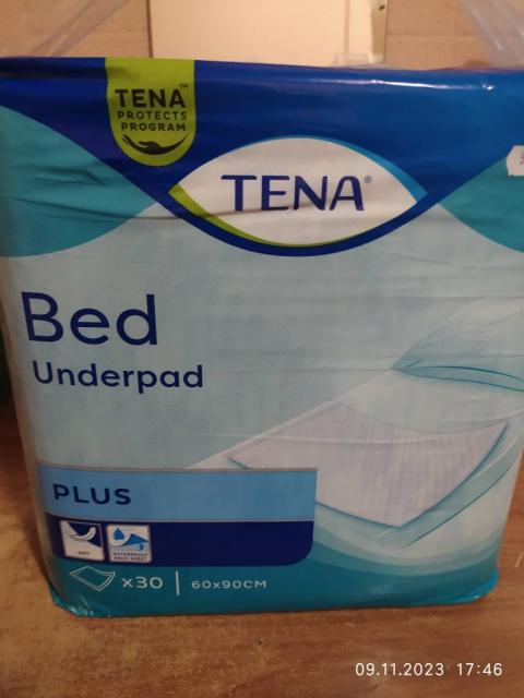 Пелюшки поглинаючи  Tena Bed Underpad  Plus
