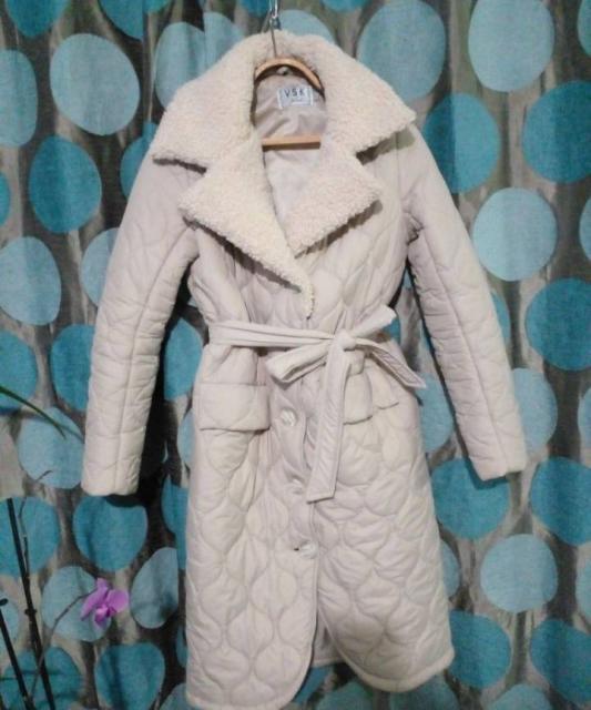 Пальто стьогане 46 розміру .Зима .