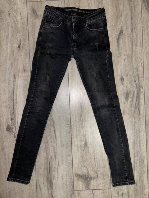 чорні джинси XXS; XS; S; стрейчові