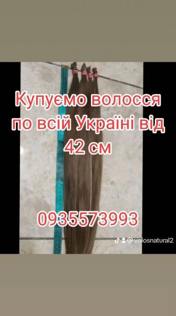 Продать волосы, продати волося по всій Україні від 42 см -0935573993