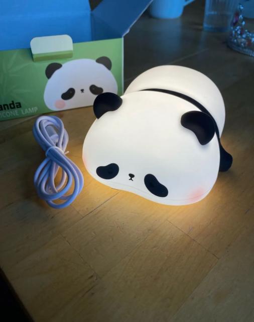 Мультяшный ночник силиконовый панда