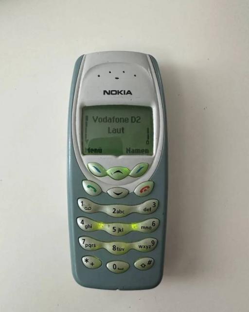 Класика телефон Nokia 3410 з Німеччини.