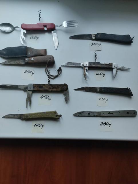 Раскладные для коллекции ножи