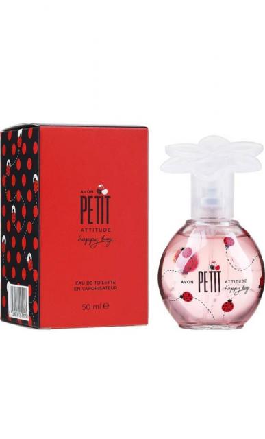 Туалетна вода avon petit attitude happy bug для неї 50 мл