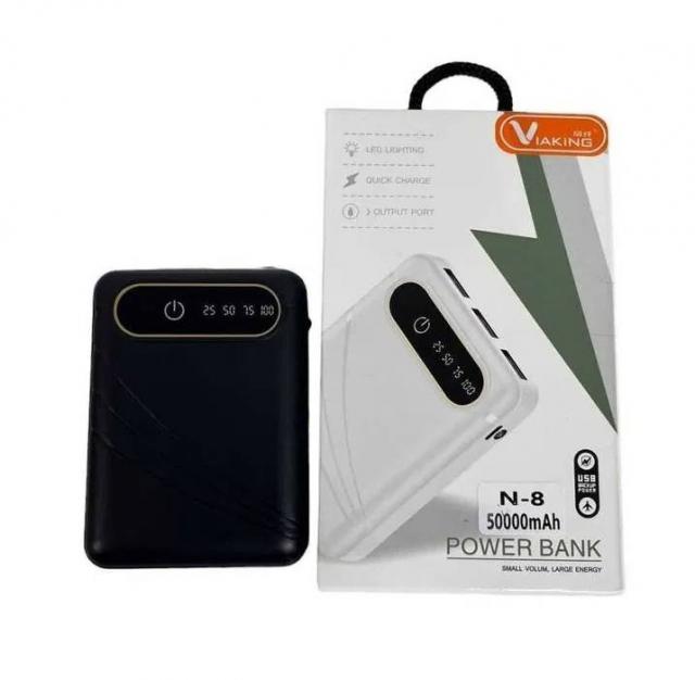 Павербанк 50000 mAh 3 USB, N-8 Micro USB