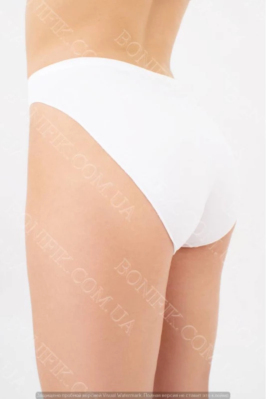 Женские слип трусы белого цвета Hi-Leg Briefs, Кривий Ріг — 4/4
