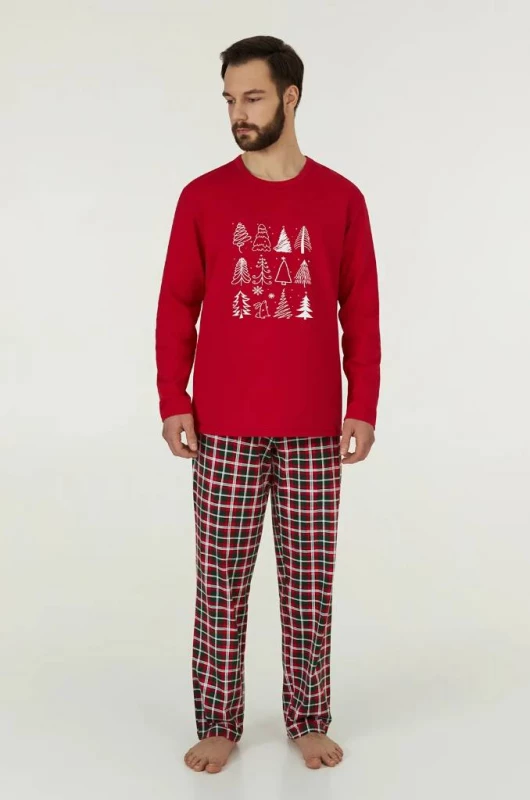 Пижама мужская хлопковая Christmas Trees (арт. MPF 0880/09/01)
