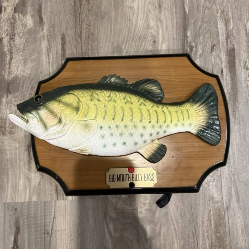 Легендарний Окунь Біллі (Big Mouth Billy Bass) – Вінтажна зірка з Сопрано, Київ — 6/9