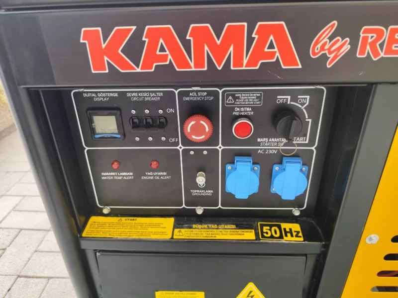 Продам трехфазный дизельный генератор KAMA KDK12RE3, Дніпро — 2/5
