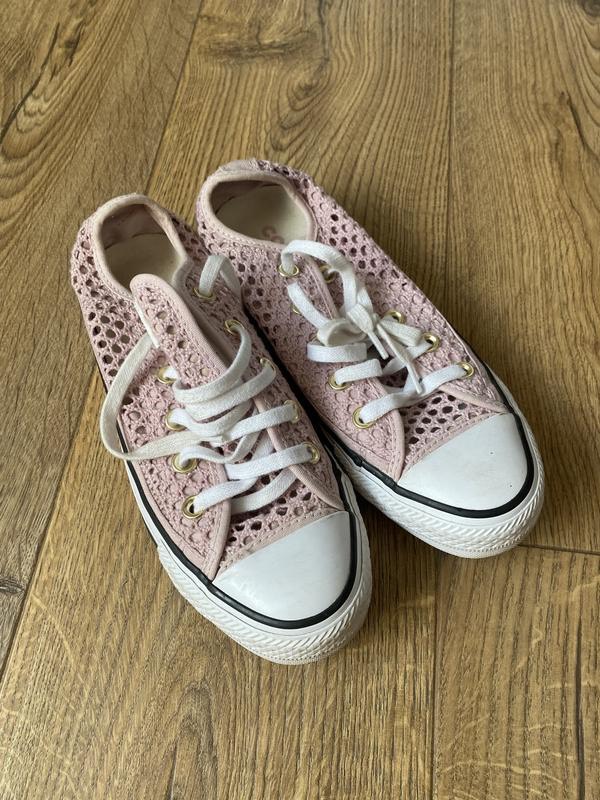 Розовые женские кеды конверсы Converse, Сумы — 1/4