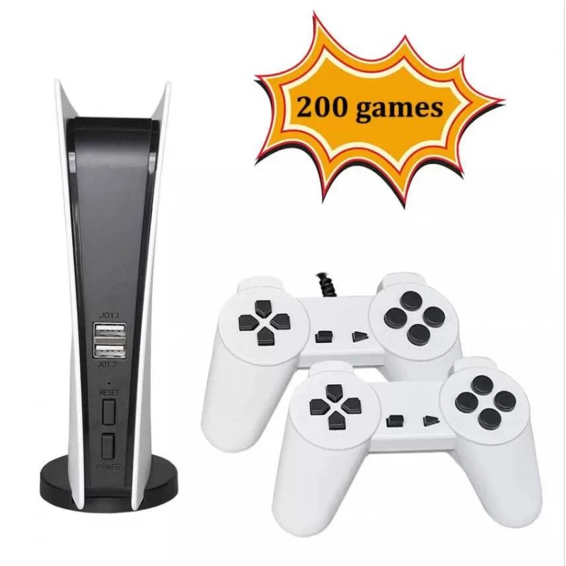 Ігра консоль ретро приставка для телевізора Dendy Game Station GS5 200 ігор 8 Bit, Київ — 2/6