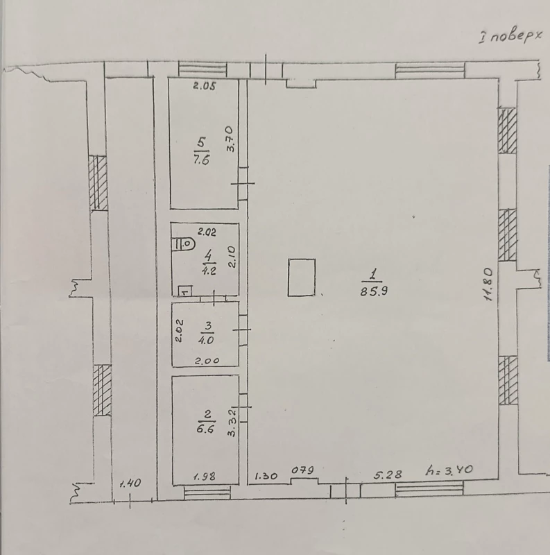 Комерційна нерухомість – 108 м², Лубни — 8/8