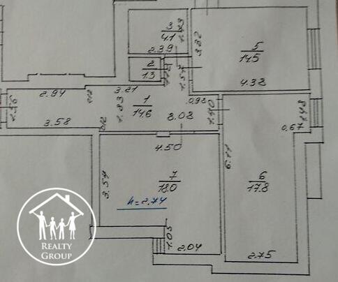 Квартира 2-кімн. продаж Винники – 33 м², Винники — 2/15