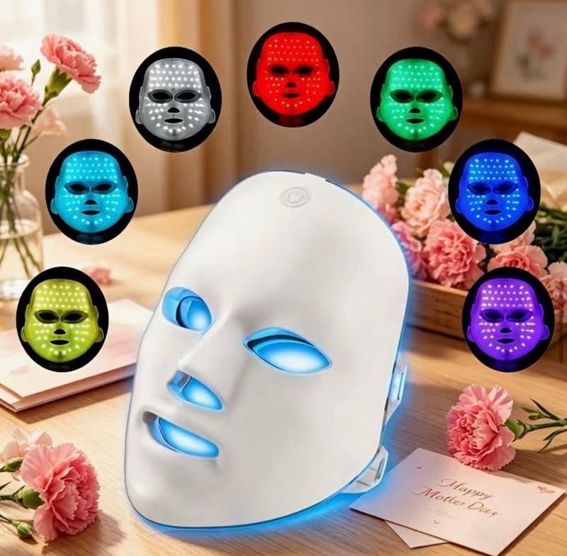 Світлодіодна led маска 7 в 1 для обличчя, Київ — 2/9