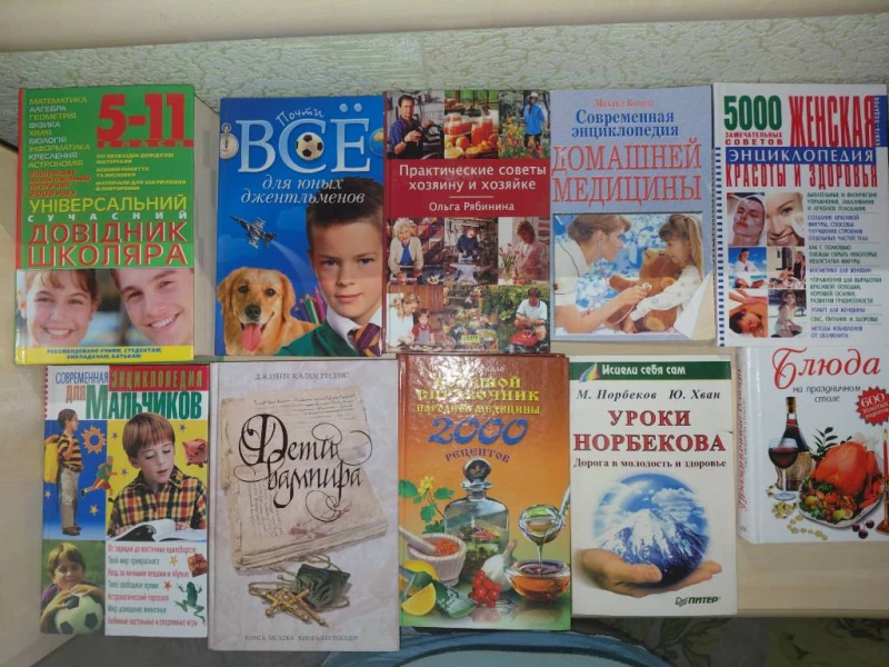 Книги домашньої бібліотеки, Дніпро — 6/15