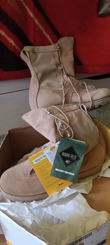 Берці Belleville 790G infantry combat boot - tan, розмір 47 (стелька 31.5 см)