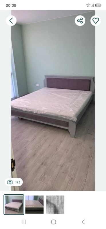 Двохспальне нове ліжко. З ортопедичним матрасом.