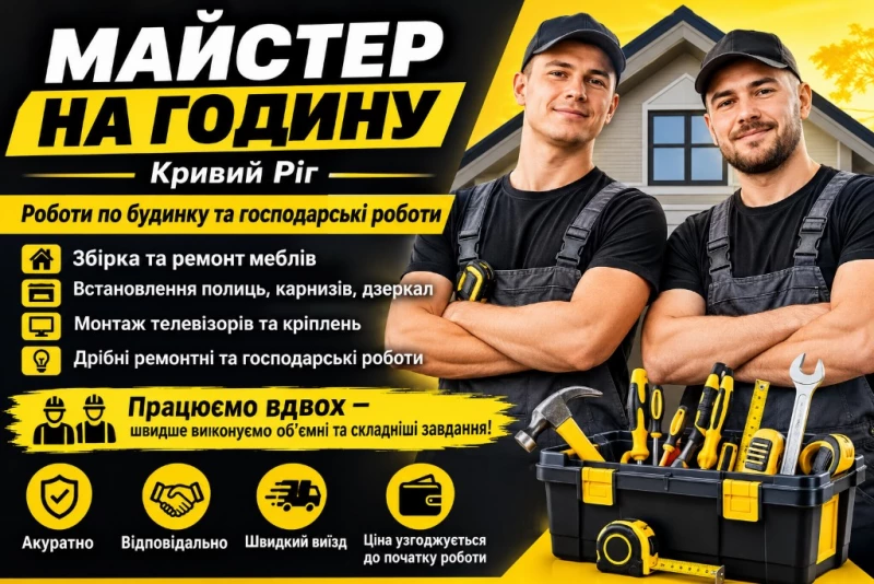 Майстри по будинку та ділянці