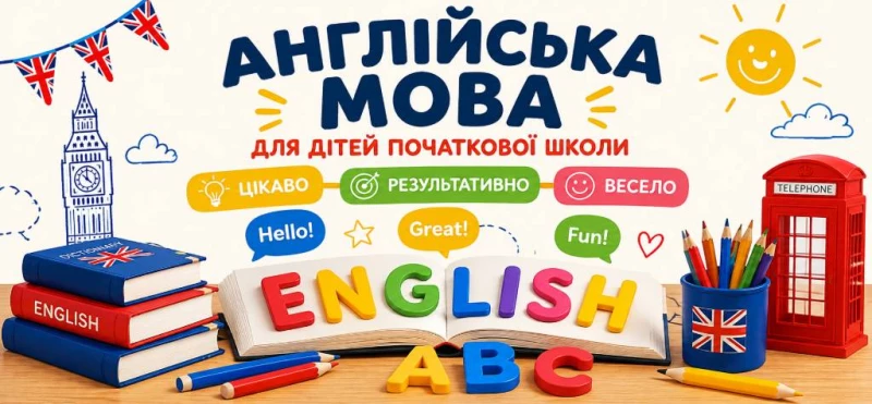 Групові заняття з англійської мови для учнів початкової школи
