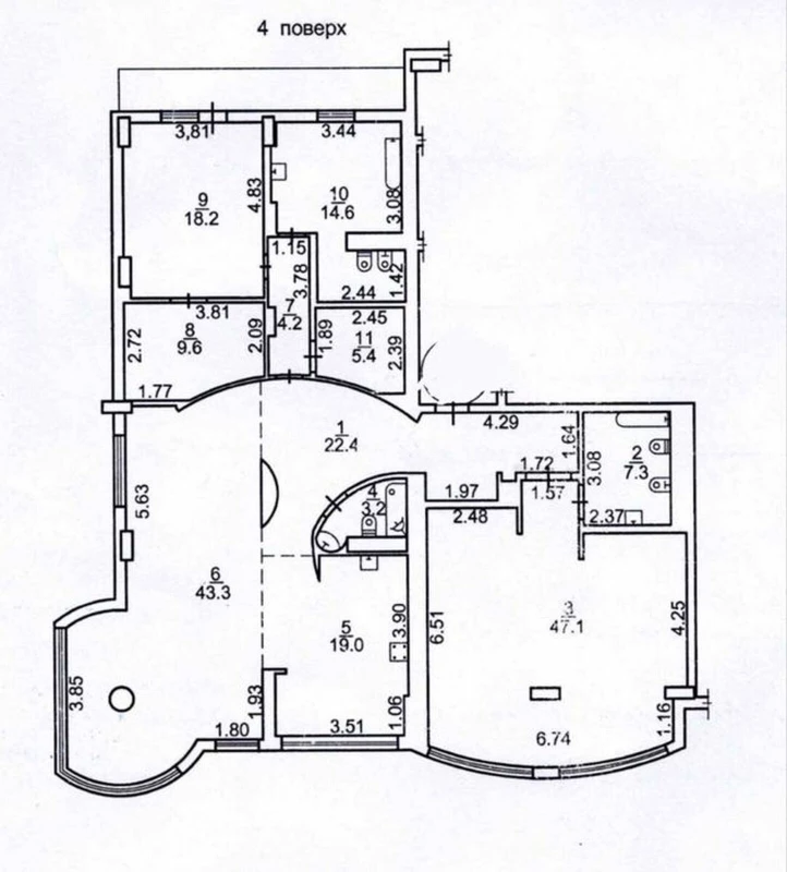 Квартира 3-кімн. продаж Одеса, Приморський – 75 м², Одесса — 4/15