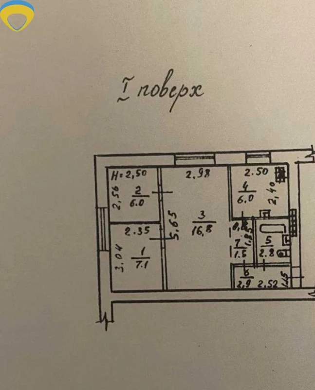 Квартира 3-кімн. продаж Одеса, Приморський – 30 м², Одесса — 10/13
