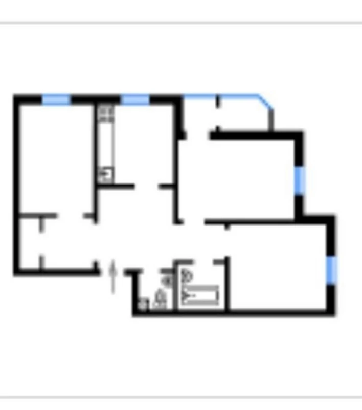 Квартира 3-кімн. продаж Київ, Дарницкий – 52.5 м², Київ — 3/9