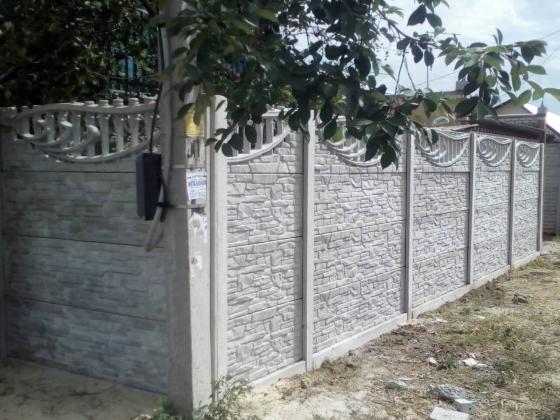 Забор бетонный(еврозабор) наборной до 2,5 метров