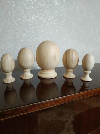Виготовляємо дерев'яні яйця для творчості і писанкарства