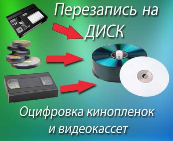 оцифровка VHS г Николаев