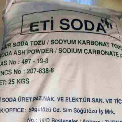 Сода кальцинированная техническая в мешках по 25 кг