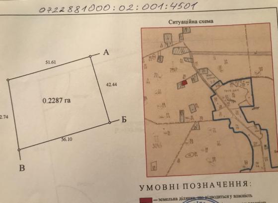 Продаж земельної ділянки під житлову забудову в Луцьку, площа 34.15 со