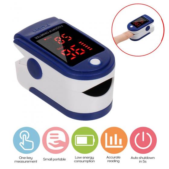 Пульсоксиметр пальчиковый - прибор для измерения кислорода в крови