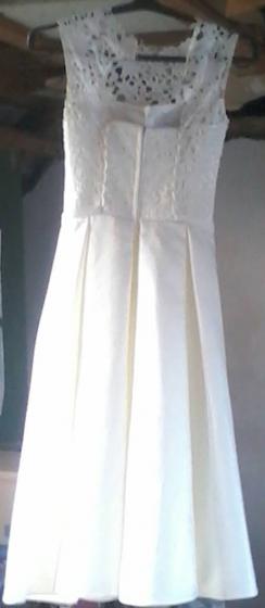 Свадебное платье б/у 1 день, на рост 160-165 см