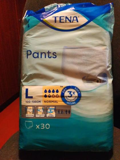 Продам остаток Подгузники-трусики для взрослых Tena Pants размер L, 25шт. .