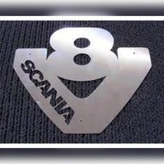 Накладки из нержавеющей стали логотип для Scania