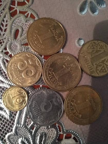 Монеты Украины.