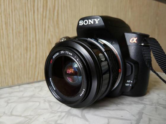 Фотоаппарат Sony A390 + Minolta 35-70 F4