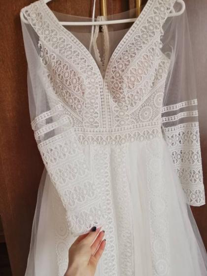 Весільне плаття в стилі бохо