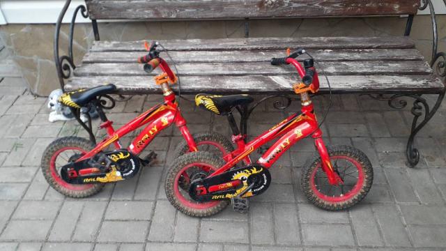 2 детских велосипеда от 2 до 5 лет одинаковых