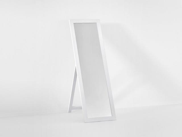 Зеркало С белой рамкой с ножкой 168*58 см