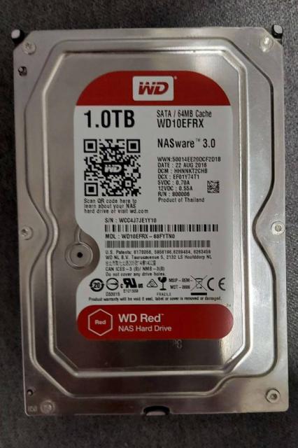 Самый надежный хранитель данных WD Red SATA3 64Mb 5400 rpm (WD10EFRX)